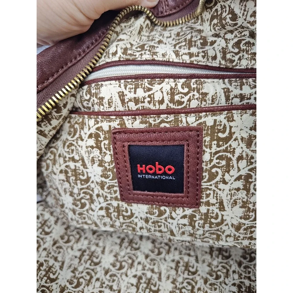 Hobo International Visalia Shoulder Bag NWT Mocha Brown Leather Satchel Purse